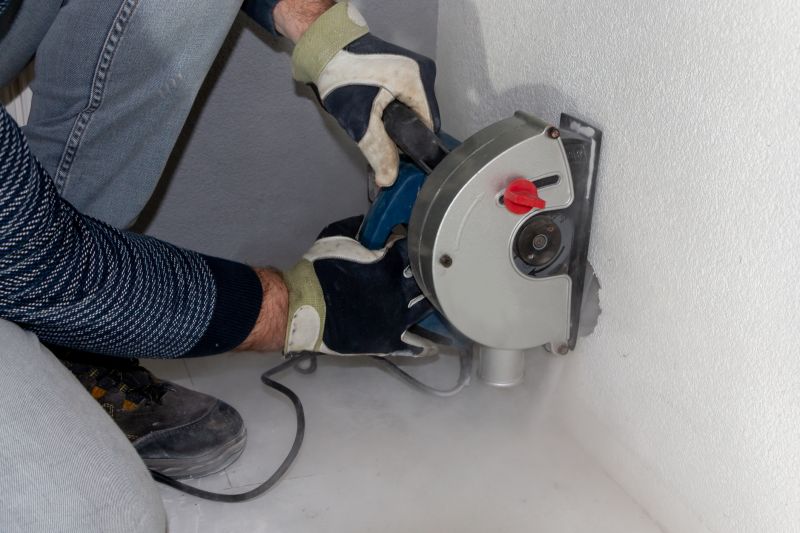 Basement Wall Cutting detail